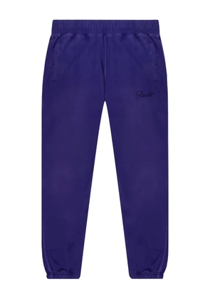 Awake NY logo-embroidered track pants - Purple