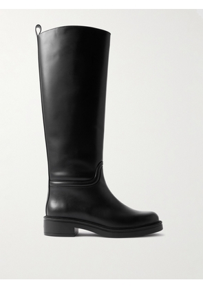Stuart Weitzman - Celia Riding Leather Knee Boots - Black - US5.5,US6,US6.5,US7,US7.5,US8,US8.5,US9,US9.5,US10,US10.5,US11.5