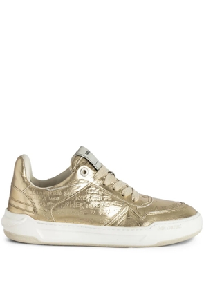 Zadig&Voltaire Wings Sneakers - Zadig & Voltaire - Leather - Gold