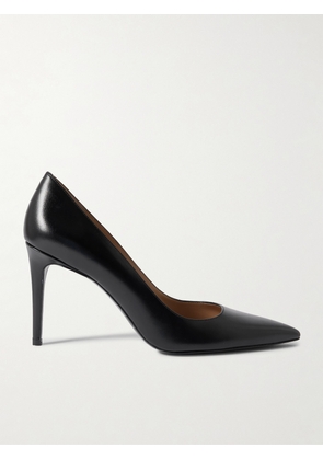 Stuart Weitzman - Stuart Power Leather Pumps - Black - US5.5,US6,US6.5,US7,US7.5,US8,US8.5,US9,US9.5,US10,US10.5,US11,US11.5