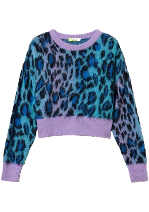TWINSET xMYFO jacquard jumper - Blue