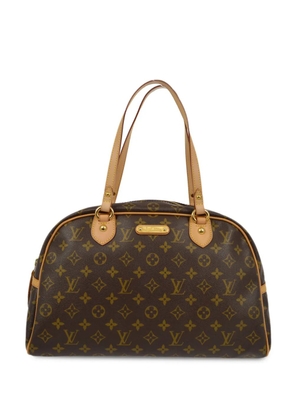Louis Vuitton Pre-Owned 2011 Montorgueil GM shoulder bag - Brown