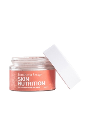 Hanahana Beauty Skin Nutrition Detoxifying Powder Mask in Beauty: NA.