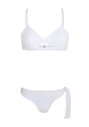 Amir Slama x Jade Picon openwork bikini - White