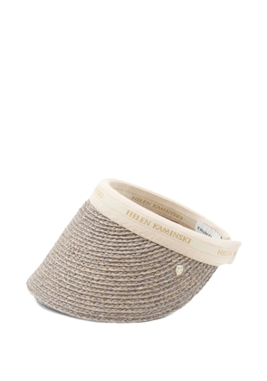 Helen Kaminski braided visor - Neutrals