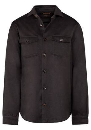 Moorer Meyber-BAB overshirt - Brown