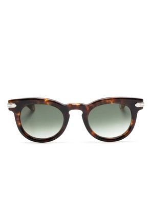 T Henri Eyewear round-frame sunglasses - Brown