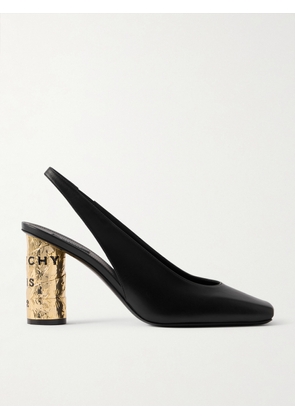 Givenchy - Tape Leather Slingback Pumps - Black - IT36,IT37,IT38,IT39,IT40,IT41