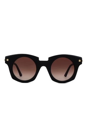 Kuboraum J6 round sunglasses - Black