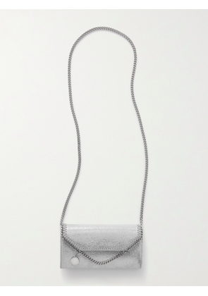 Stella McCartney - Falabella Metallic Vegan Shoulder Bag - Silver - One size
