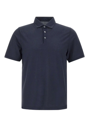 DIKTAT cotton polo shirt - Blue