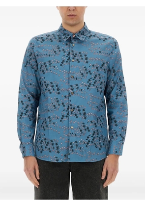 PS Paul Smith floral shirt - Blue
