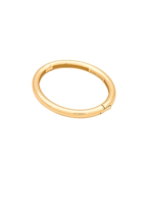 Jenny Bird Gia Bangle in Metallic Gold.