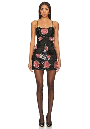 For Love & Lemons Jude Mini Dress in Black. Size L. Also in M.