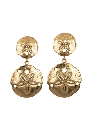 Jennifer Behr Marinae drop-design earrings - Gold
