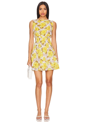 FAITHFULL THE BRAND Novalee Mini Dress in Yellow. Size M. Also in XS.
