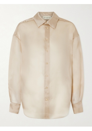 KALLMEYER - Dani Silk-organza Shirt - Neutrals - xx small,x small,small,medium,large