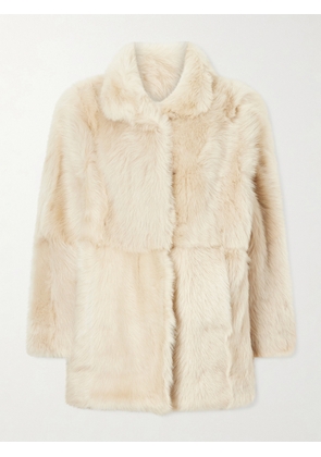 KALLMEYER - Donna Reversible Shearling Coat - Neutrals - x small,small,medium,large