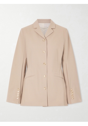 KALLMEYER - Benny Wool-blend Grain De Poudre Blazer - Brown - US0,US2,US4,US6,US8,US10,US12