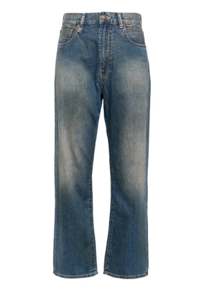 R13 washed straight-leg jeans - Blue