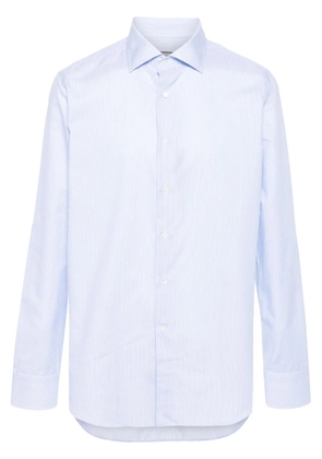 Canali pinstripe shirt - Blue