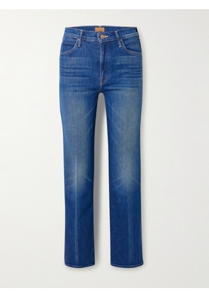 Mother - The Kick It Flood High-rise Tapered Jeans - Blue - 23,24,25,26,27,28,29,30,31,32