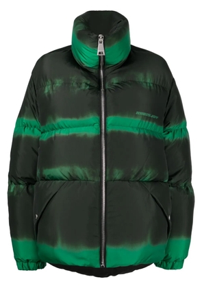 Khrisjoy faded-effect puffer jacket - Green