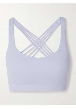lululemon - Flexyflex Strappy Yoga Bra Light Support - A-c Cups - Blue - XXS/XS,S/M,L/XL