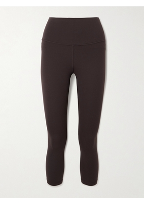 lululemon - Align&trade; Nulu&trade; Cropped High-rise Leggings - 21" - Brown - US2,US4,US6,US8,US10,US12,US14