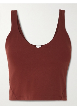 lululemon - Align™ Nulu™ Cropped Tank - Burgundy - US2,US4,US6,US8,US10,US12,US14