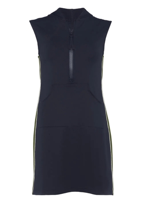 ERES Sprint hooded minidress - Blue