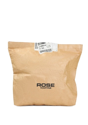 Martine Rose Airmail tote bag - Neutrals