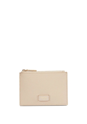 Lancel Ninon leather cardholder - Neutrals