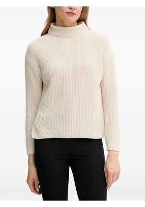 Joop! roll-neck side-slit sweater - Neutrals