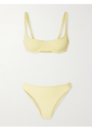 Lido - Cinquantasei Underwired Bikini - Yellow - x small,small,medium,large,x large