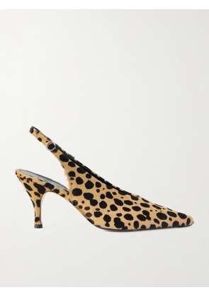 Aeyde - Carla Leopard-print Calf Hair Pumps - Animal print - EU 36,EU 36.5,EU 37,EU 37.5,EU 38,EU 38.5,EU 39,EU 39.5,EU 40,EU 40.5,EU 41,EU 41.5,EU 42
