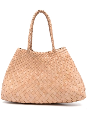 DRAGON DIFFUSION large Santa Croce tote bag - Neutrals