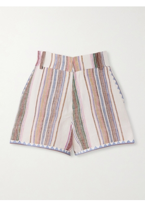 Emporio Sirenuse - Striped Linen Shorts - Multi - IT36,IT38,IT40,IT42,IT44,IT46,IT48