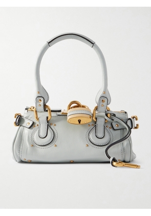 Chloé - Paddington Embellished Leather Tote - Blue - One size