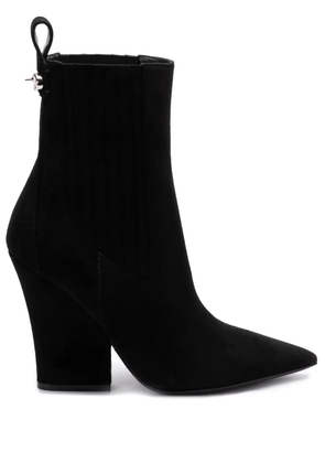 Valentino Garavani VLogo suede boots - Black