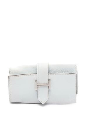 Hermès Pre-Owned 2022 leather key ring - Blue