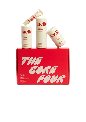 Facile Skincare Core Four Set in Beauty: NA.