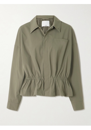 Tibi - Shell Jacket - Green - xx small,x small,small,medium,large,x large