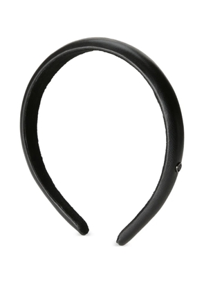Maison Michel leather headband - Black