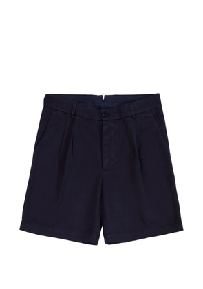 Fortela pleated bermuda shorts - Blue
