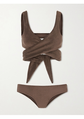 Lisa Marie Fernandez - Marie-louise Terry Bikini - Brown - 1,2,3,4