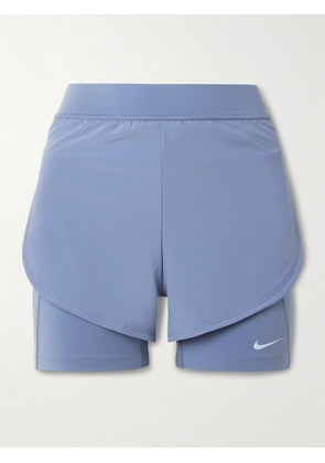 Nike - Universa 2-in-1 Dri-fit Running Shorts - Purple - xx small,x small,small,medium,large,x large,xx large