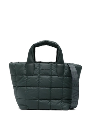 VeeCollective quilted tote bag - Green