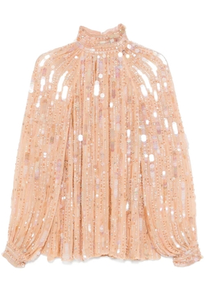 Amen sequinned blouse - Pink