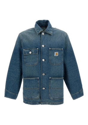 Carhartt WIP patch-pocket denim jacket - Blue